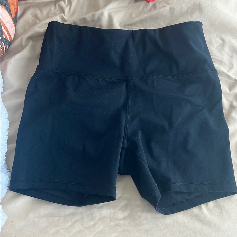 Jockey Black Bike Shorts with Compression Fit